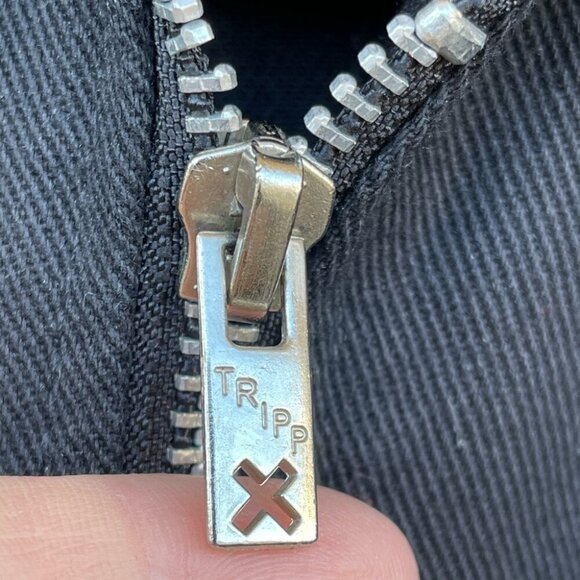 TRIPP NYC MEN GOTH PUNK ZIP JACKET  SIZE  2X - Picture 4 of 9